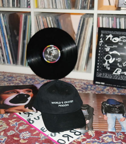 Dad Cap "Worlds Okayest Person"